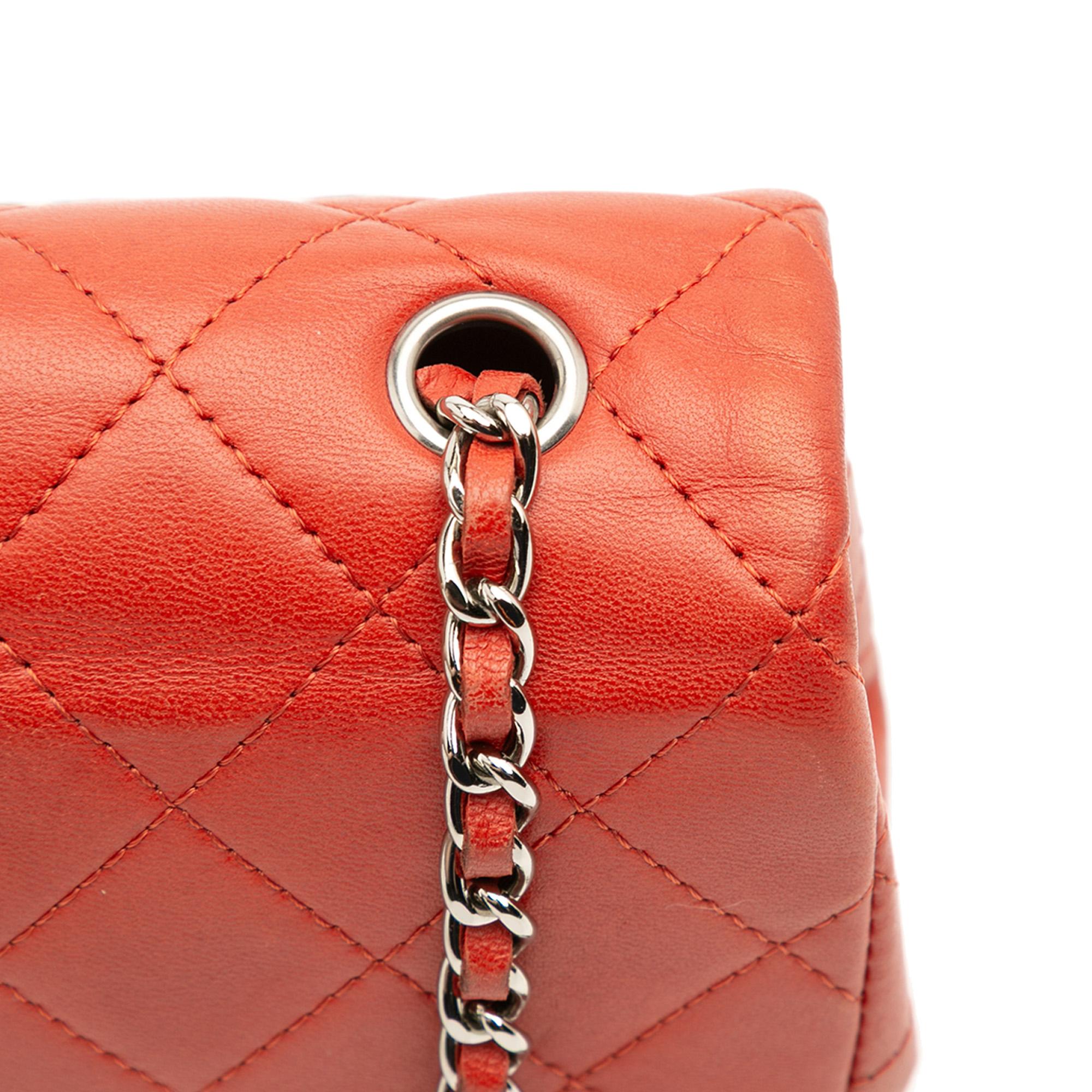 Chanel Extra Mini Rectangular Classic Lambskin Single Flap