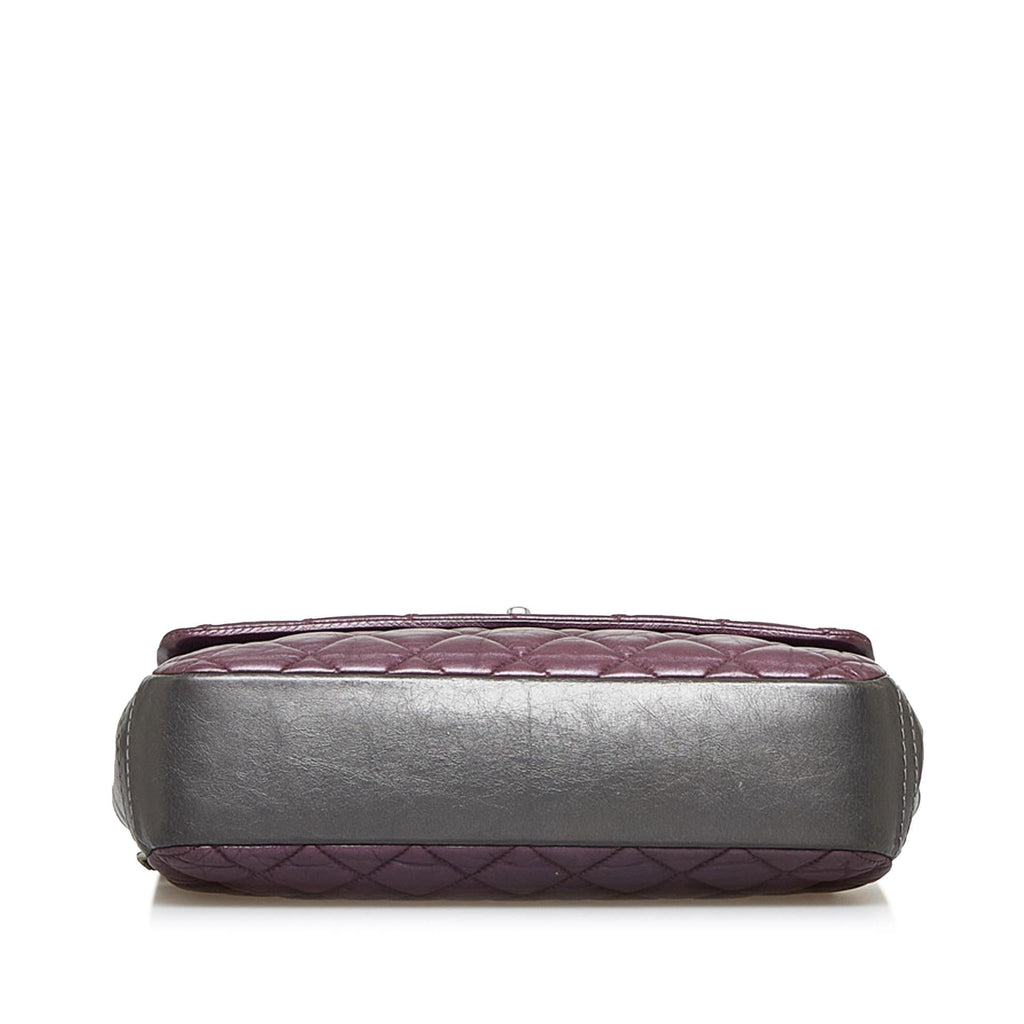 Chanel Glazed Matelasse Portobello Flap Bag (SHG-mJ667g)