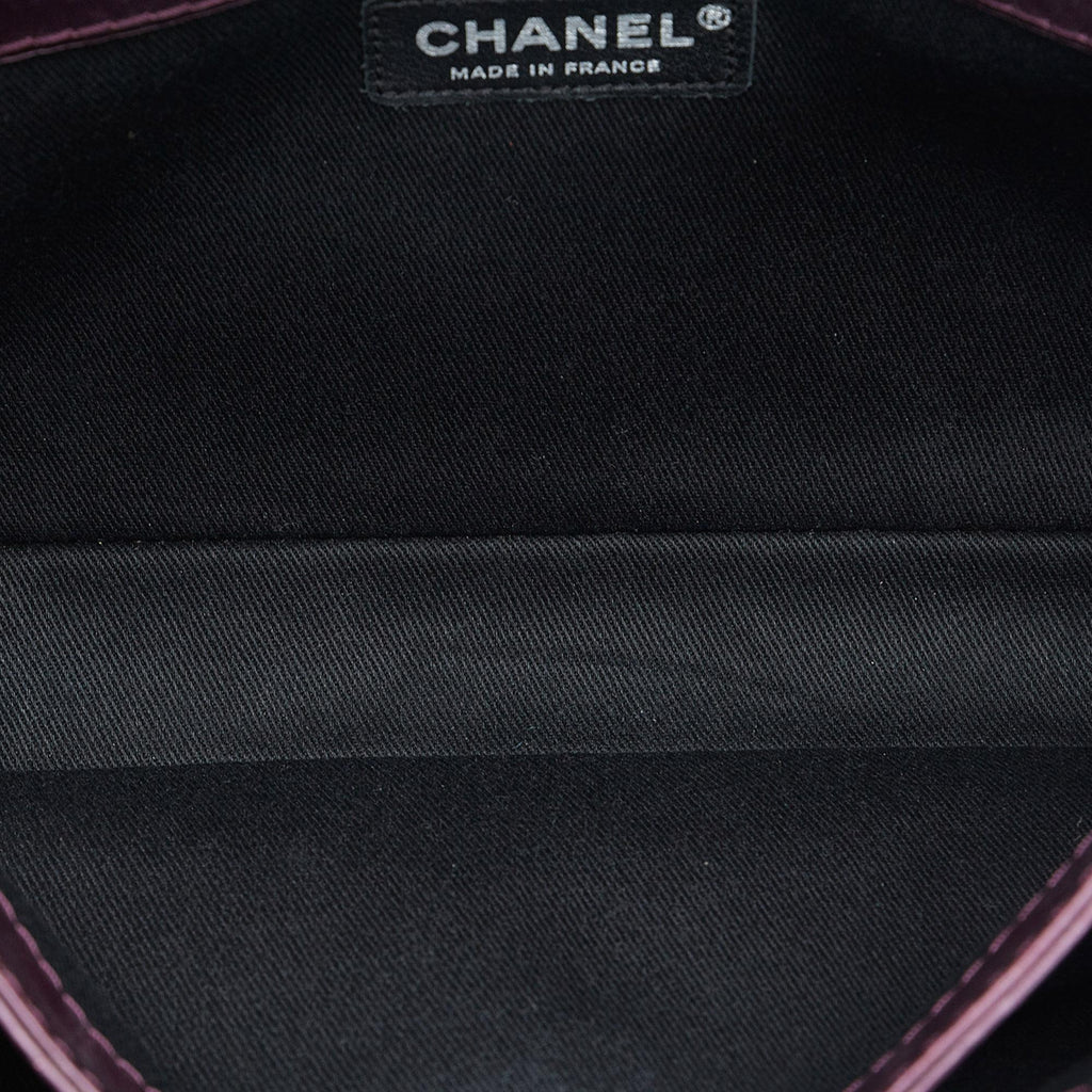 Chanel Glazed Matelasse Portobello Flap Bag (SHG-mJ667g)