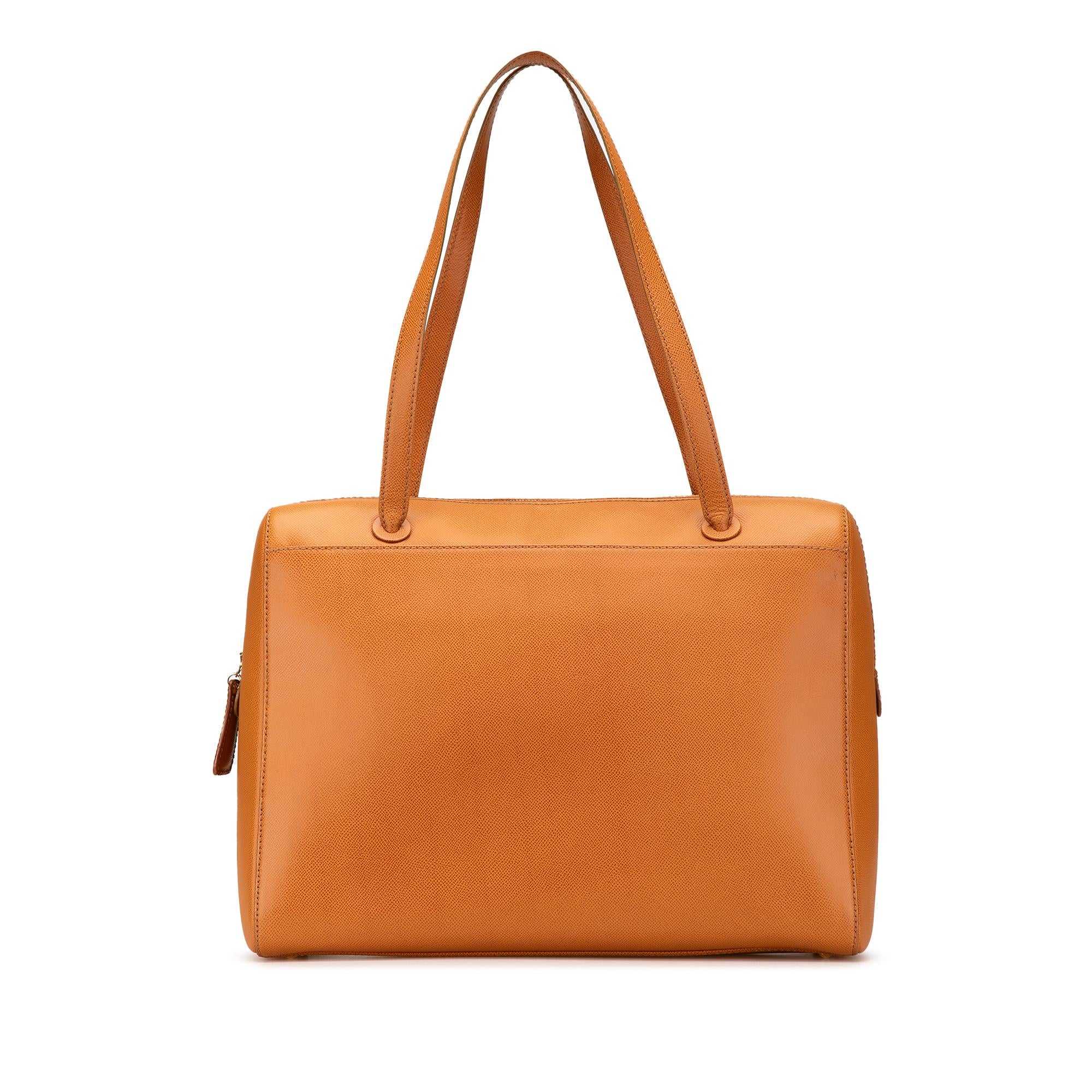 Chanel Grained Calfskin Tote