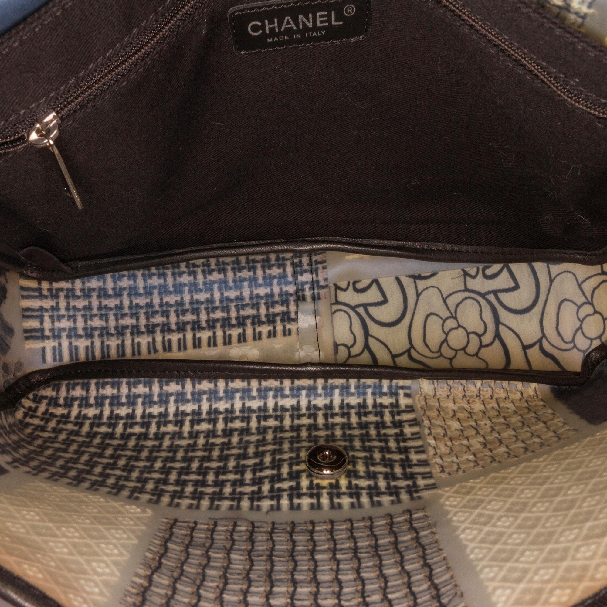 Chanel Jumbo CC Patchwork Classic Flap (SHG-IhKtwL)