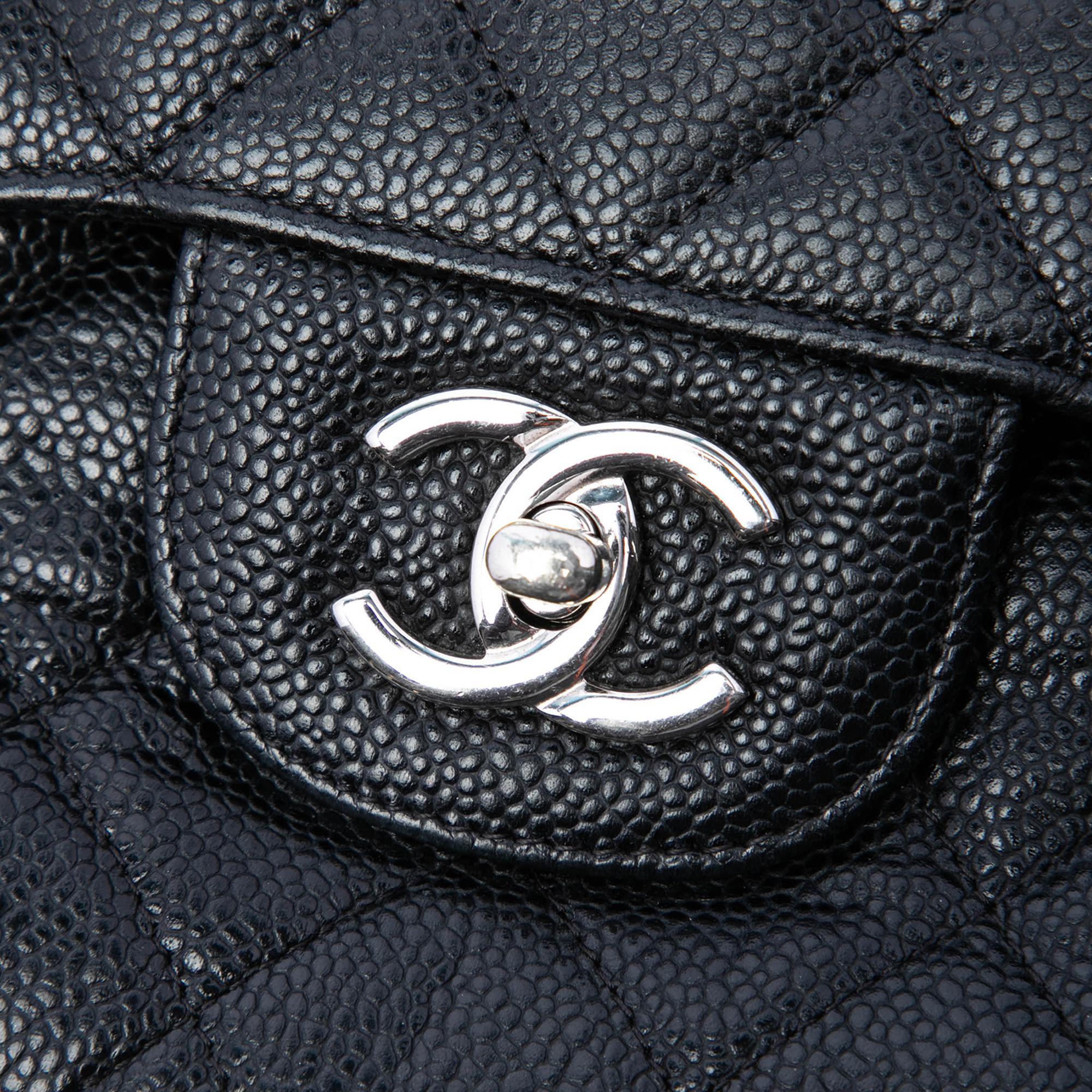 Chanel Jumbo Classic Caviar Double Flap