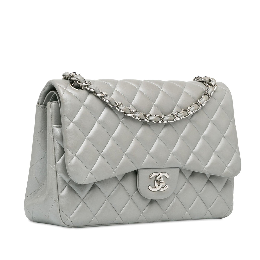 Chanel Jumbo Classic Lambskin Double Flap (SHG-9Vm2sZ)