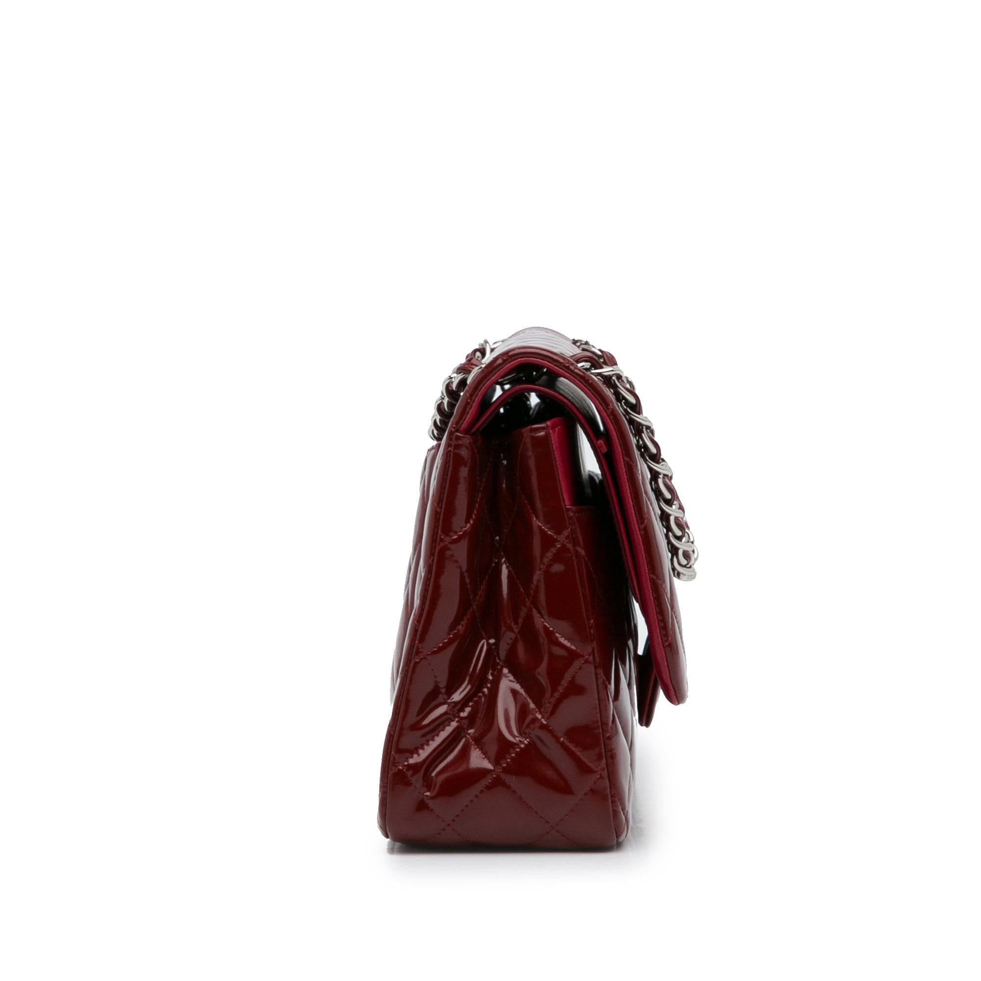 Chanel Jumbo Classic Patent Double Flap (SHG-Nqpvs3)