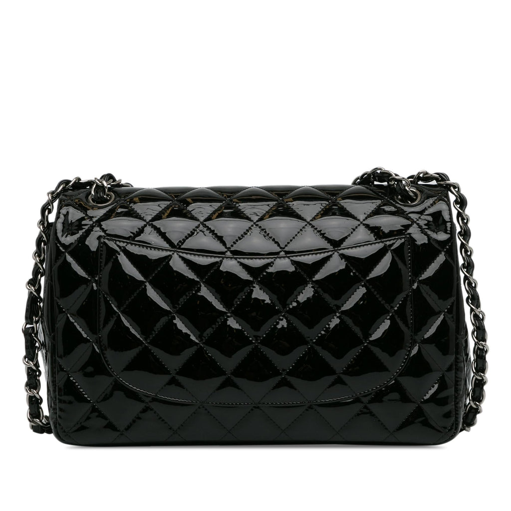 Chanel Jumbo Classic Patent Double Flap (SHG-VxoOgX)