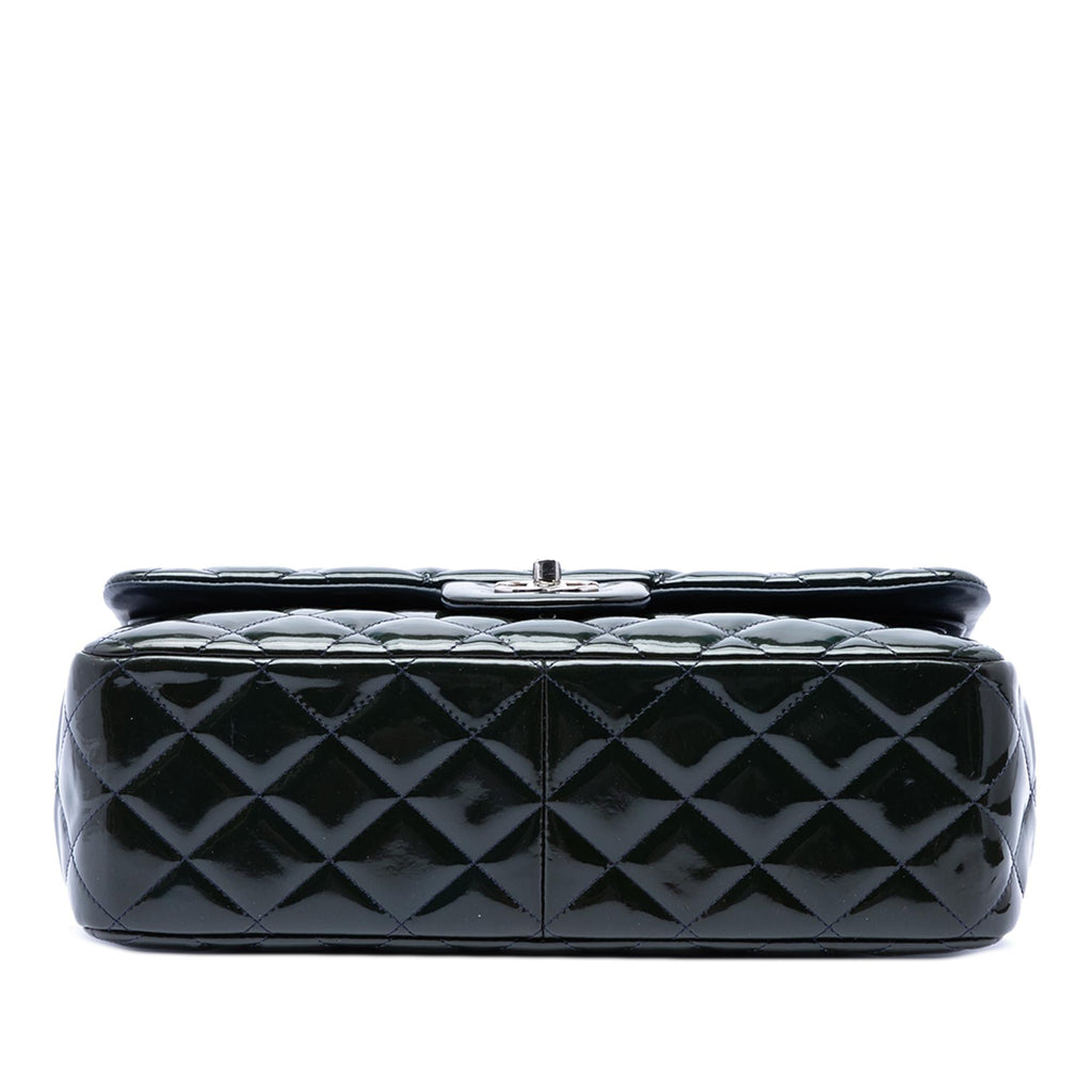 Chanel Jumbo Classic Patent Double Flap