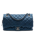 Chanel Jumbo Quilted Iridescent Caviar Easy Flap