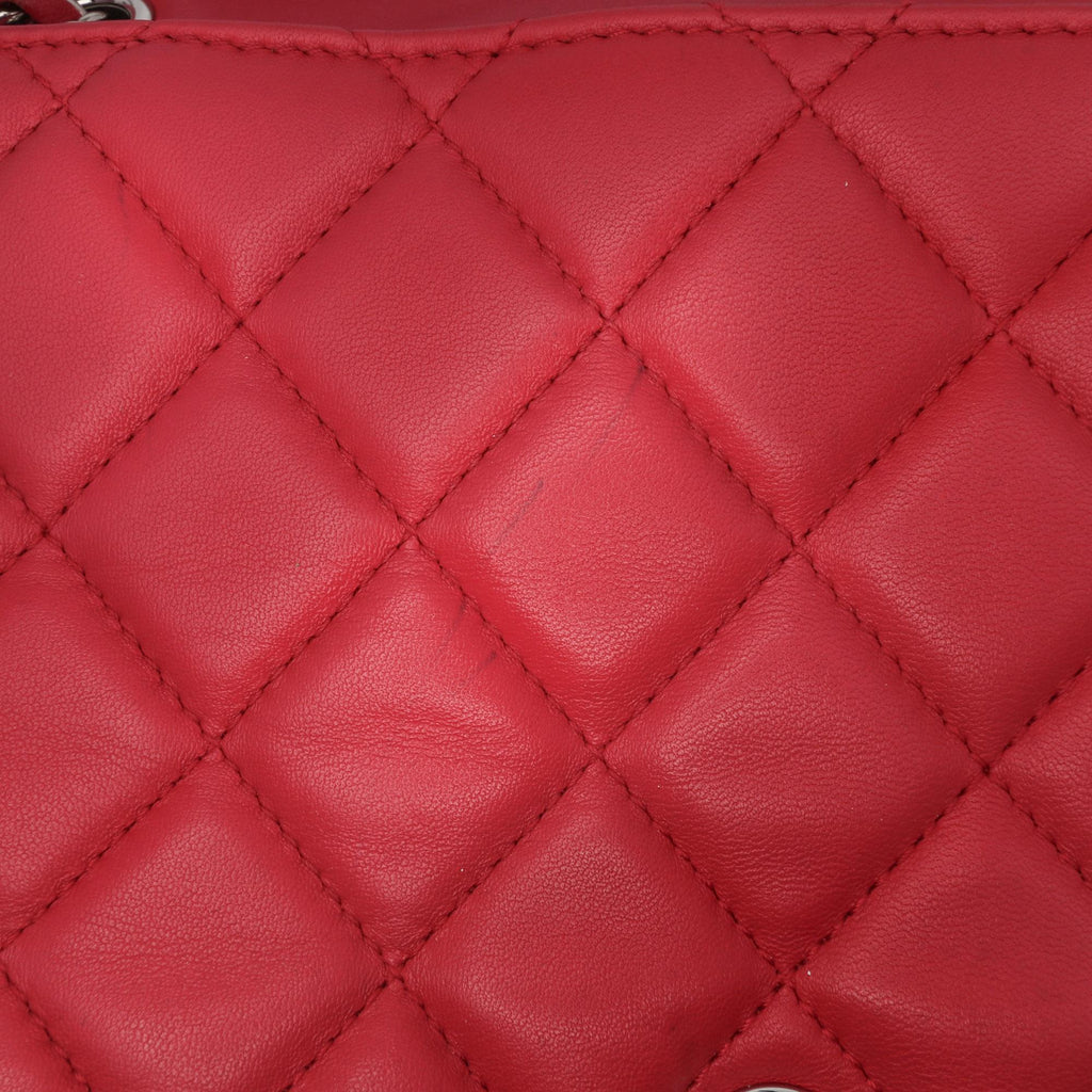 Chanel Jumbo Quilted Lambskin 3 Accordion Flap