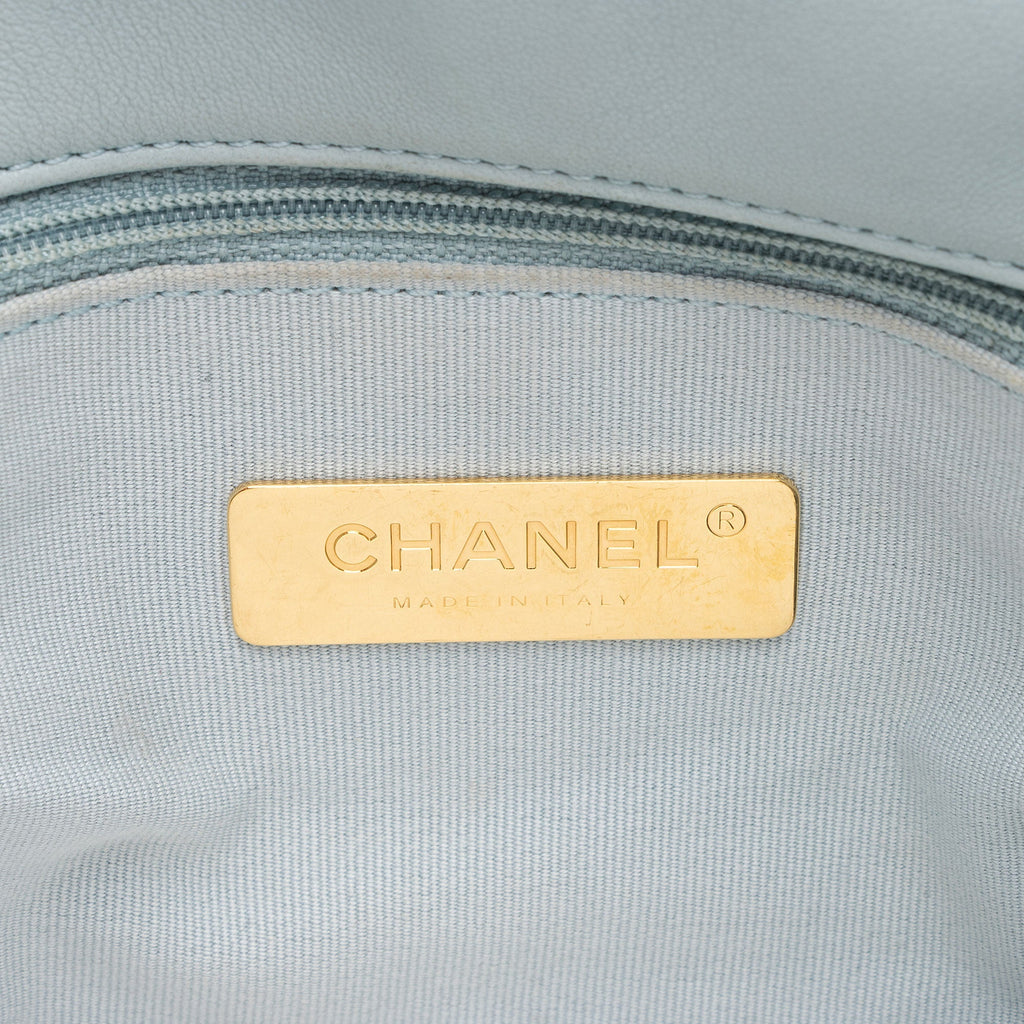 Chanel Lambskin 19 Medium Flap Shoulder Bag