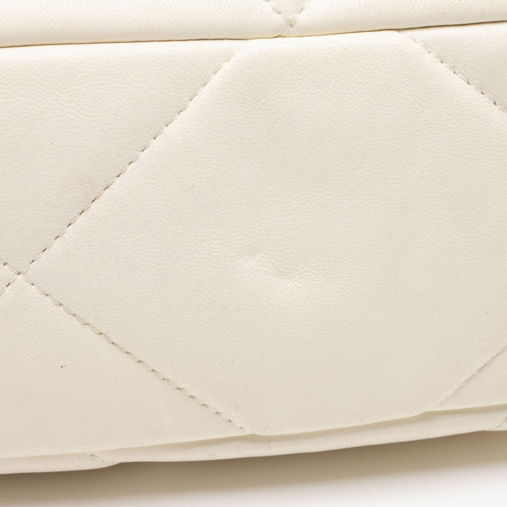 Chanel Lambskin 19 Medium Flap Shoulder Bag