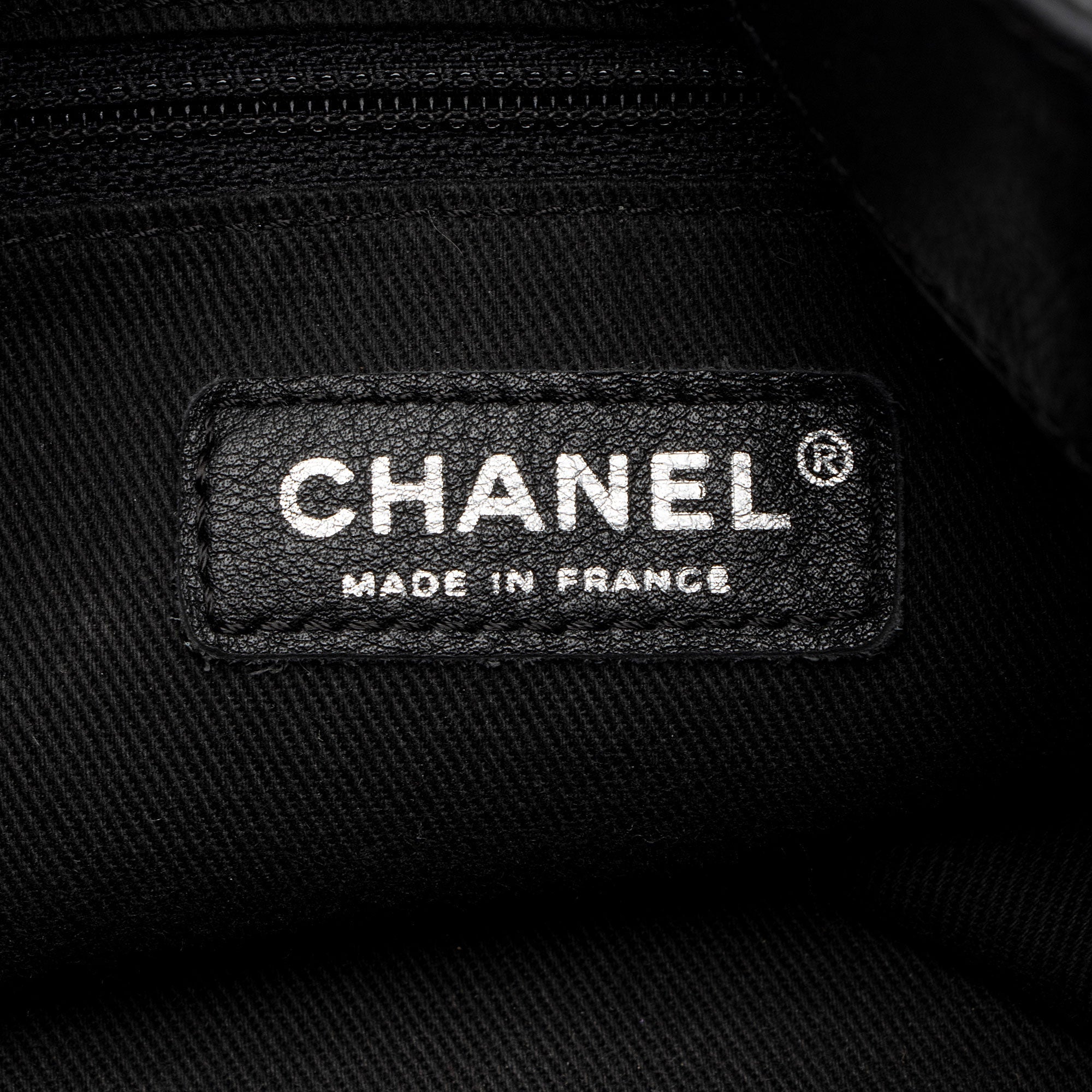 Chanel Lambskin CC Drawstring Bucket Bag