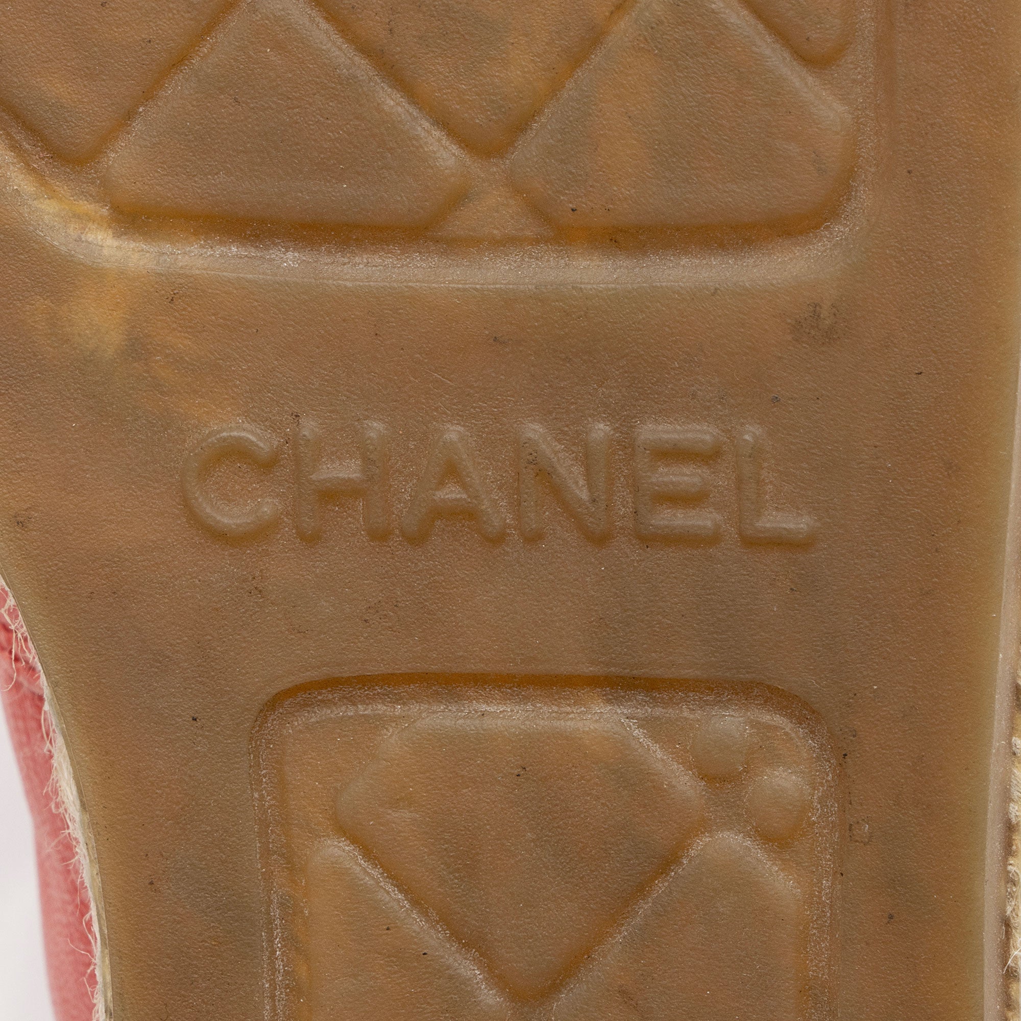 Chanel Lambskin CC Espadrilles - Size 7 / 37 (SHF-mU3mEW)