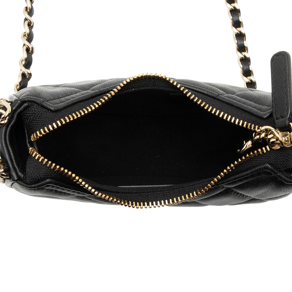 Chanel Lambskin Chain Around Mini Hobo