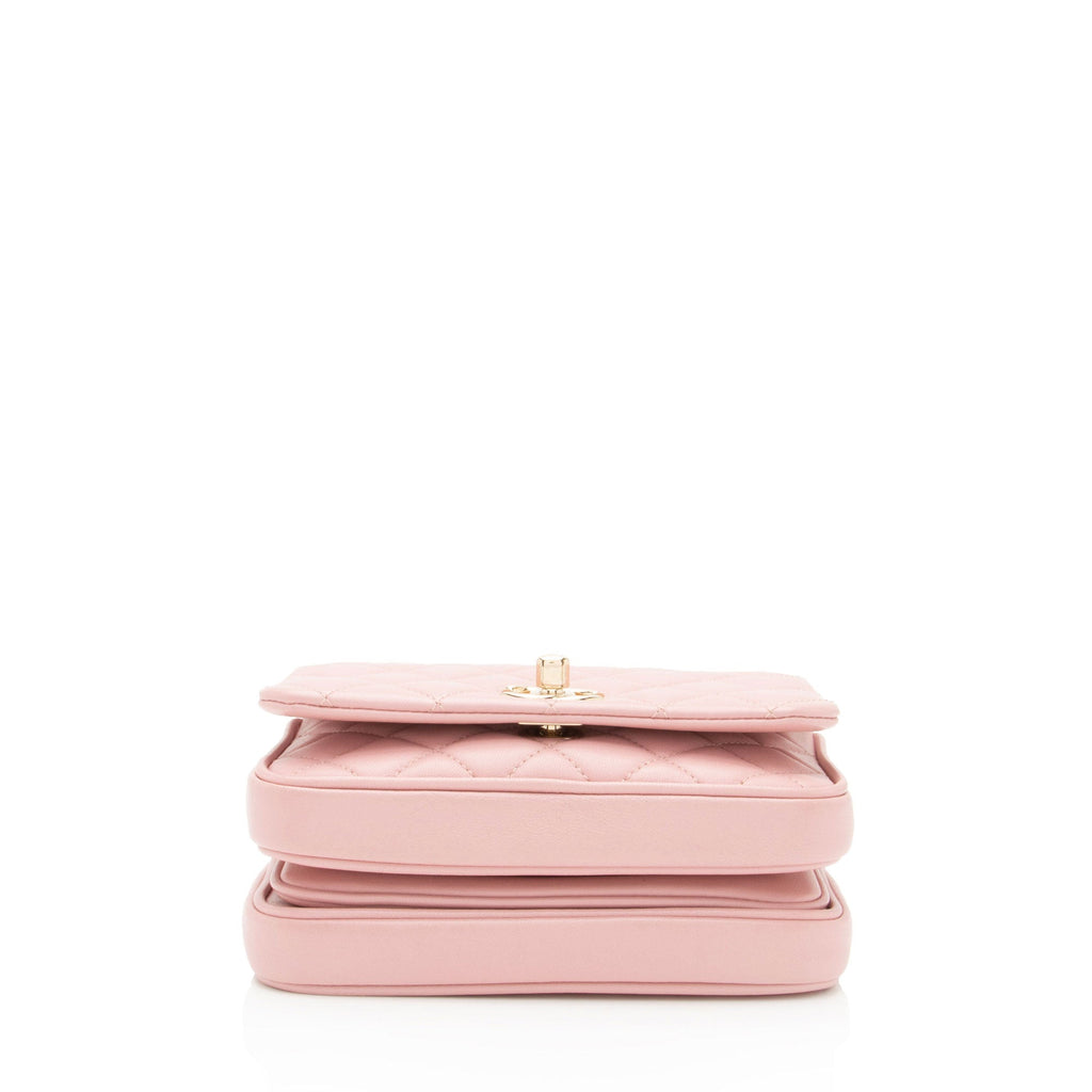 Chanel Lambskin Citizen Chic Mini Flap Bag (SHF-z9HW6t)
