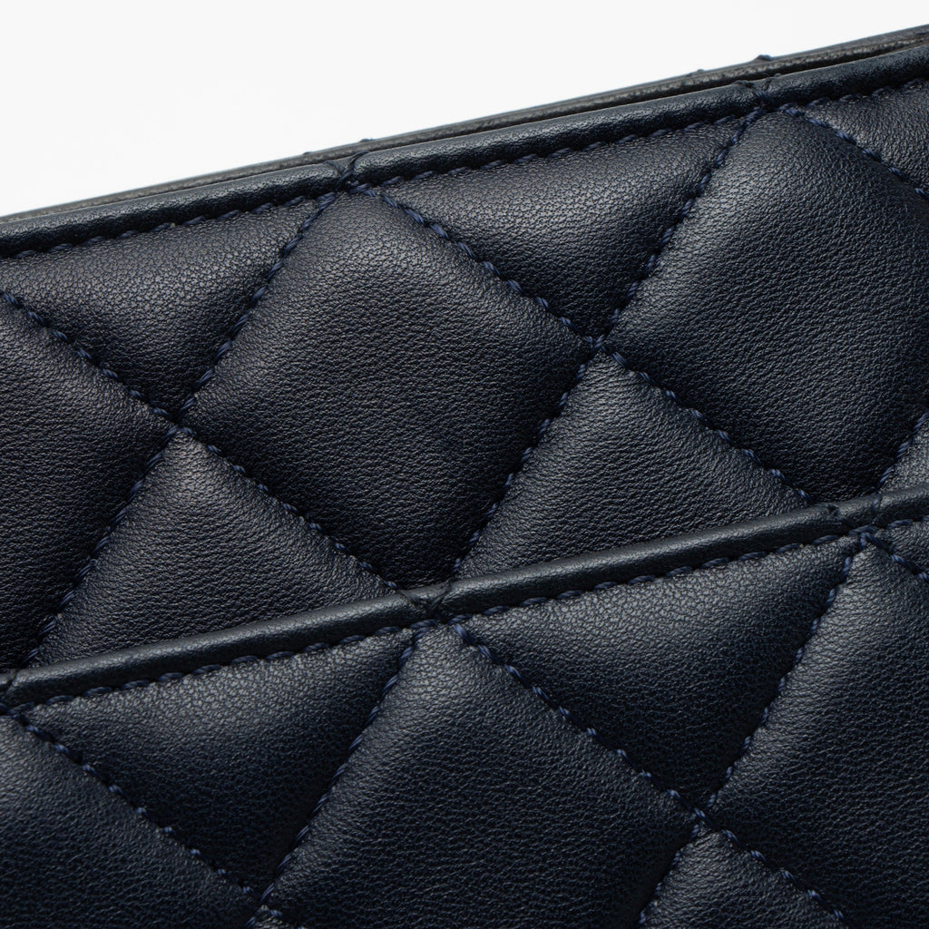 Chanel Lambskin Elegant CC Large Shopping Tote