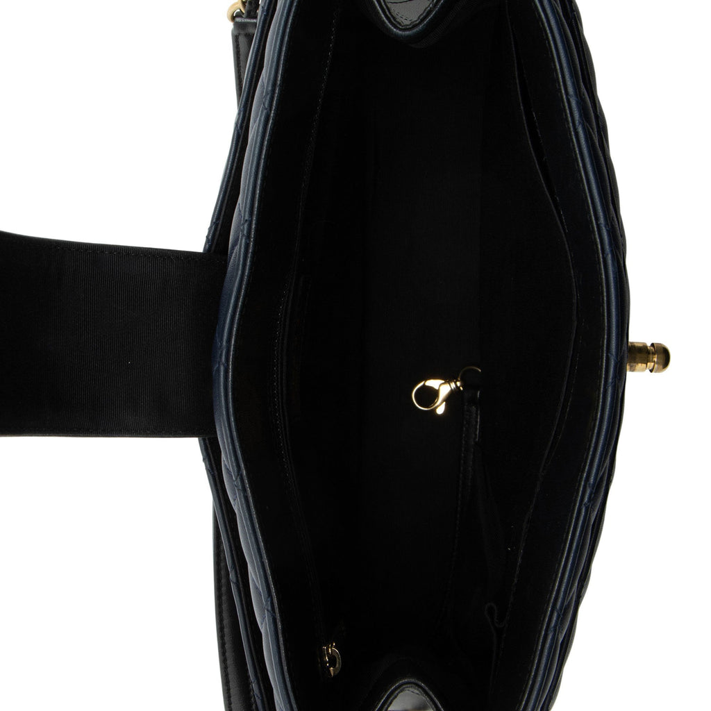 Chanel Lambskin Elegant CC Large Shopping Tote