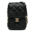 Chanel Lambskin My Precious Phone Case Flap (SHG-lI6AjS)