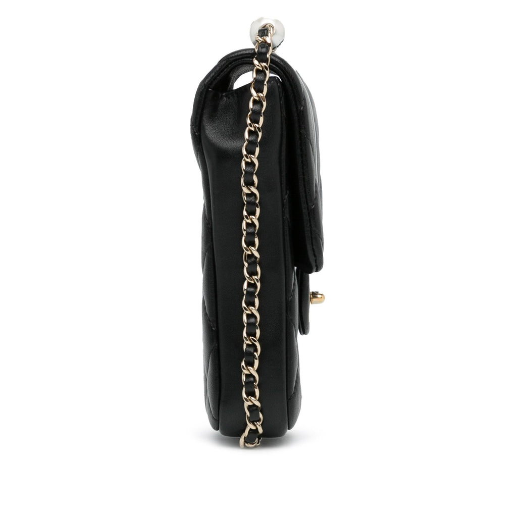 Chanel Lambskin My Precious Phone Case Flap (SHG-2d8hdV)