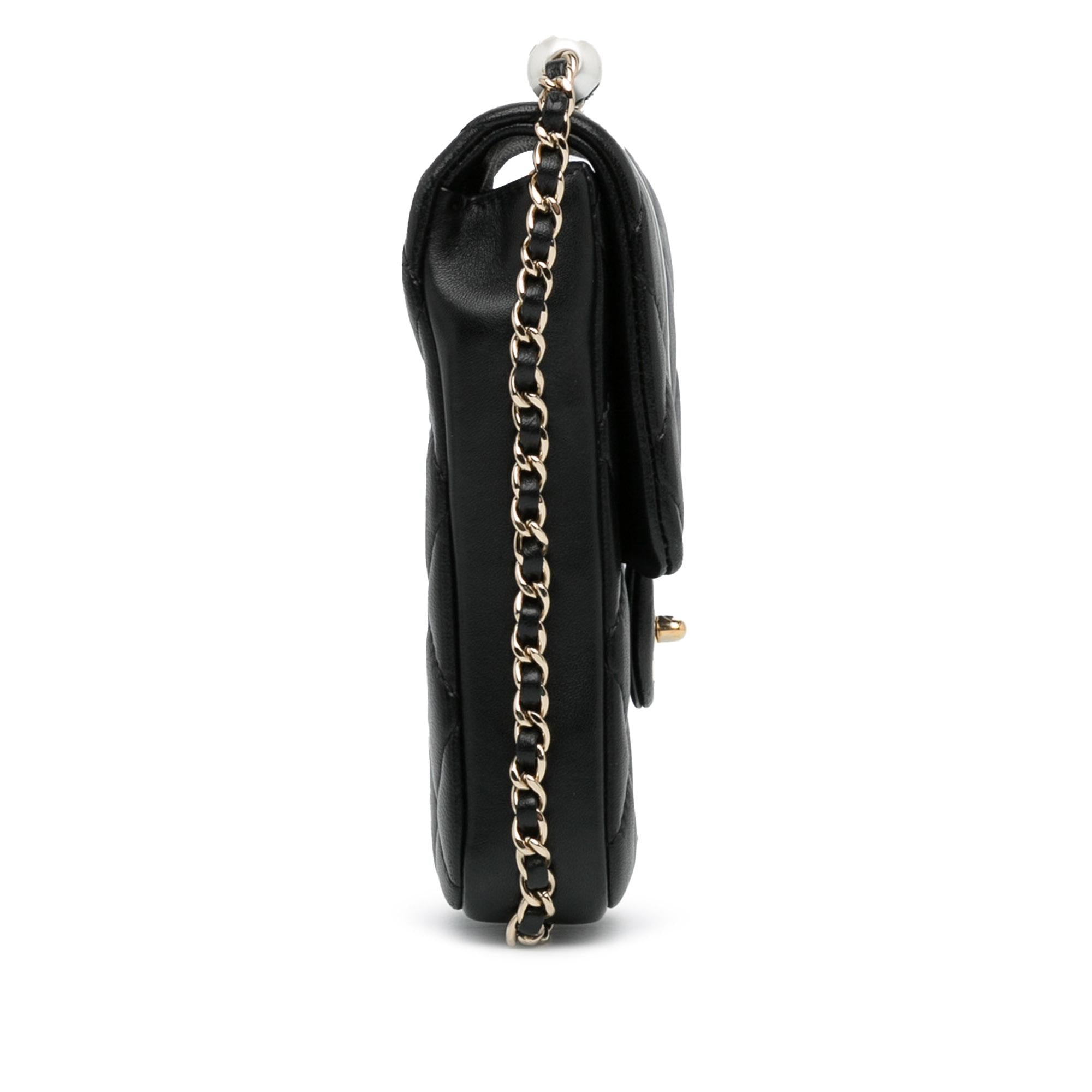 Chanel Lambskin My Precious Phone Case Flap (SHG-2d8hdV)