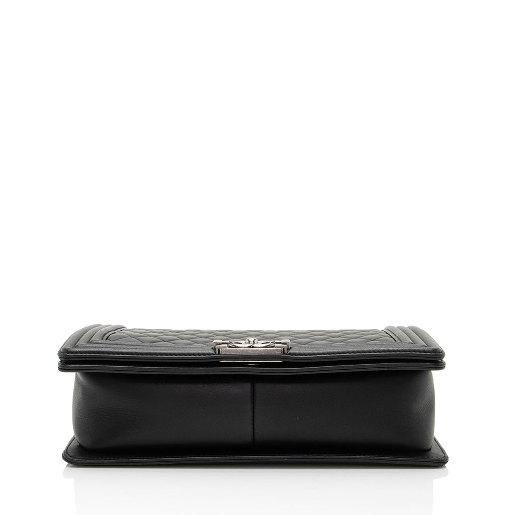 Chanel Lambskin New Medium Boy Bag