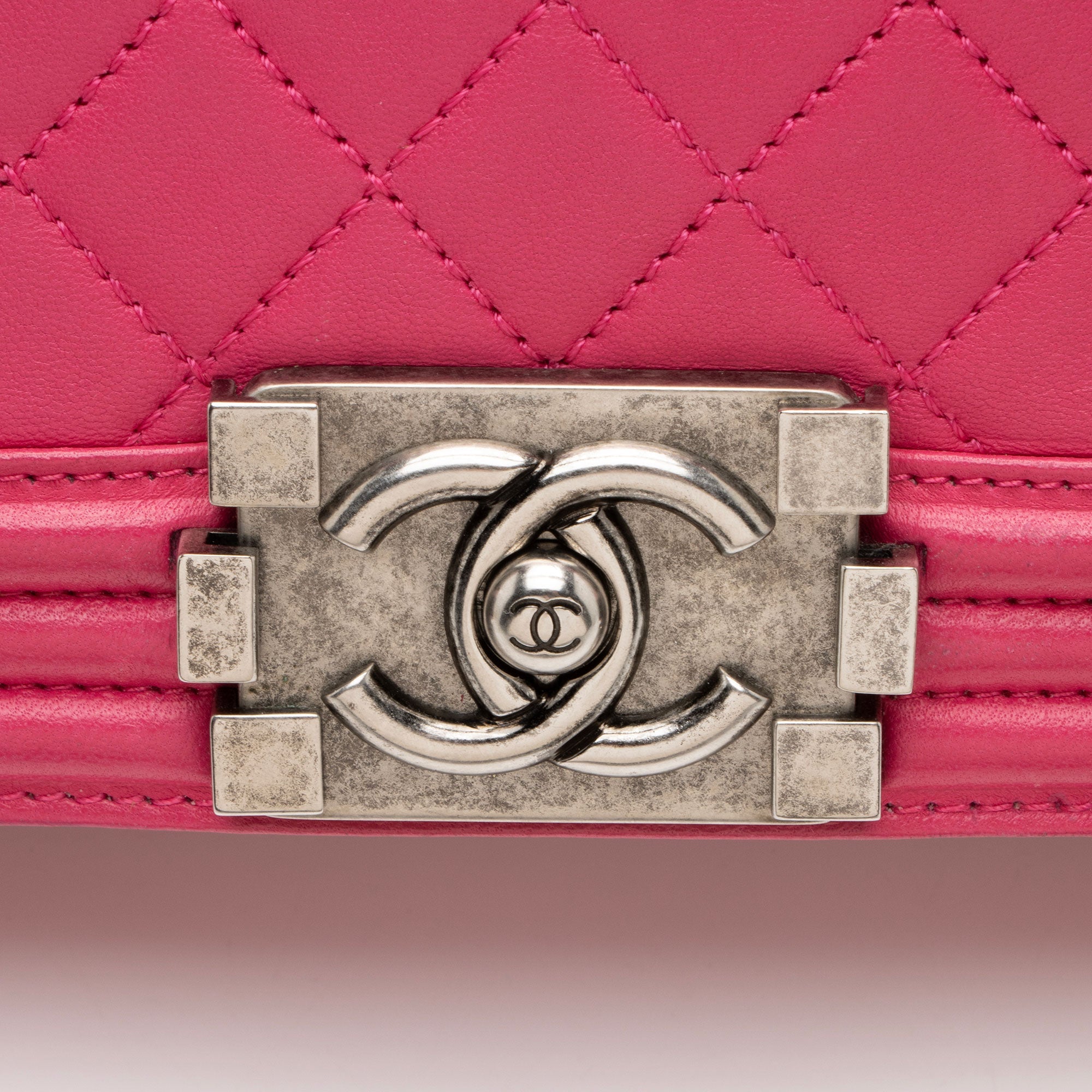 Chanel Lambskin New Medium Boy Bag