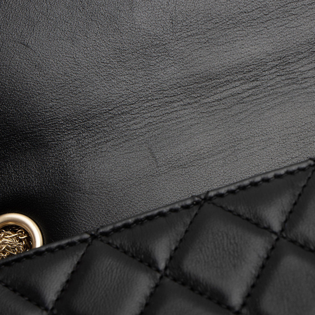 Chanel Lambskin Pearl CC Westminster Medium Flap Bag (SHF-UG5hqQ)