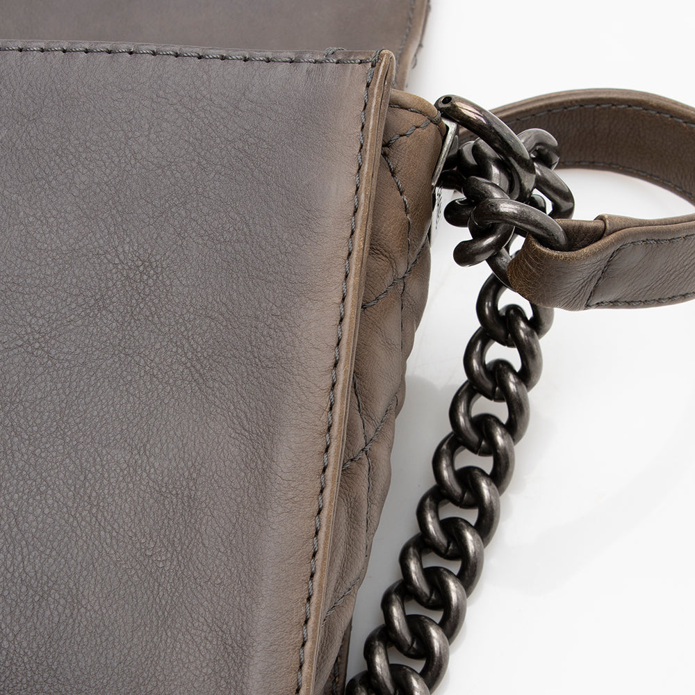 Chanel Lambskin Reverso Medium Boy Bag (SHF-15217)