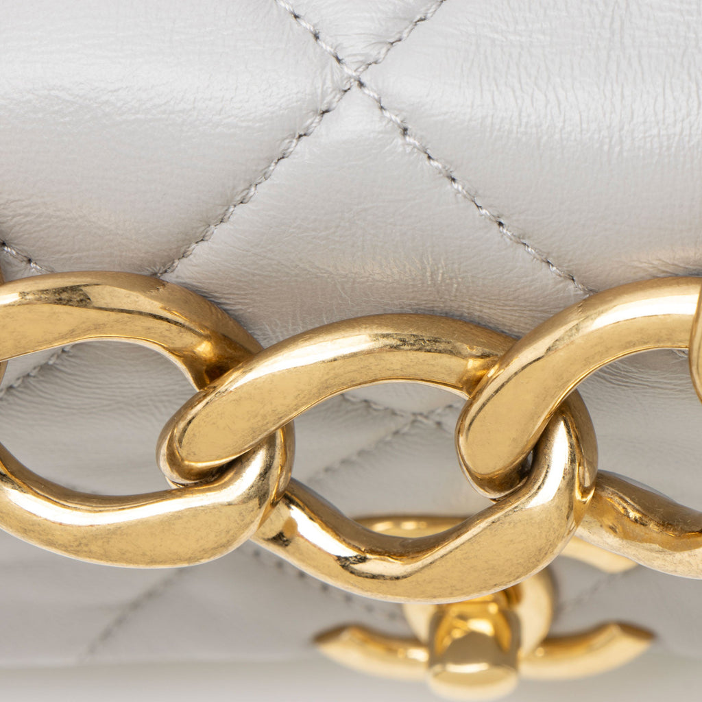 Chanel Lambskin Color Match Mini Flap Bag
