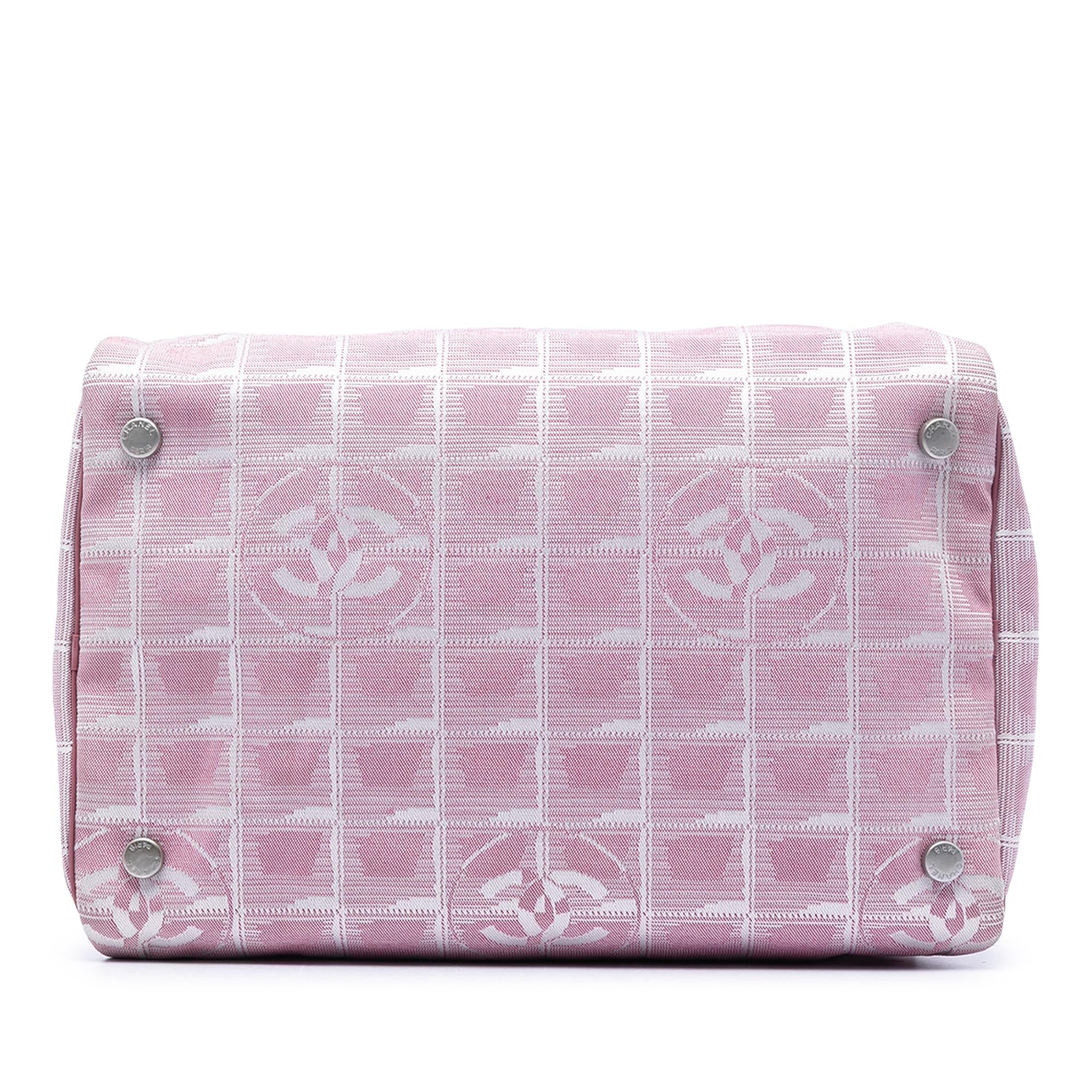 Chanel Large New Travel Line Nylon Vanity Bag