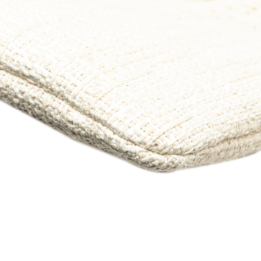 Chanel Large Raffia Deauville O Case Clutch