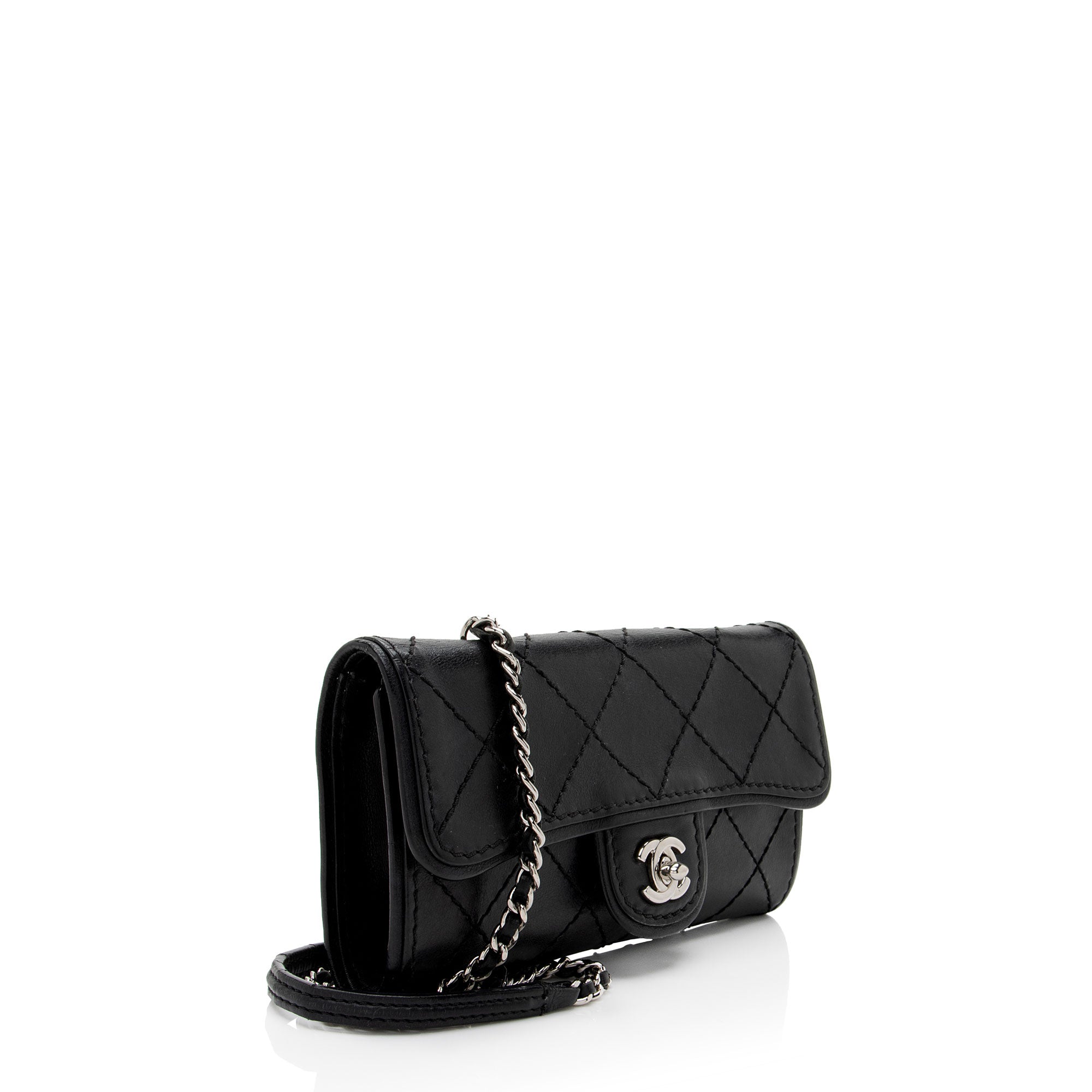 Chanel Leather Sac Rabat Mini Wallet on Chain - FINAL SALE