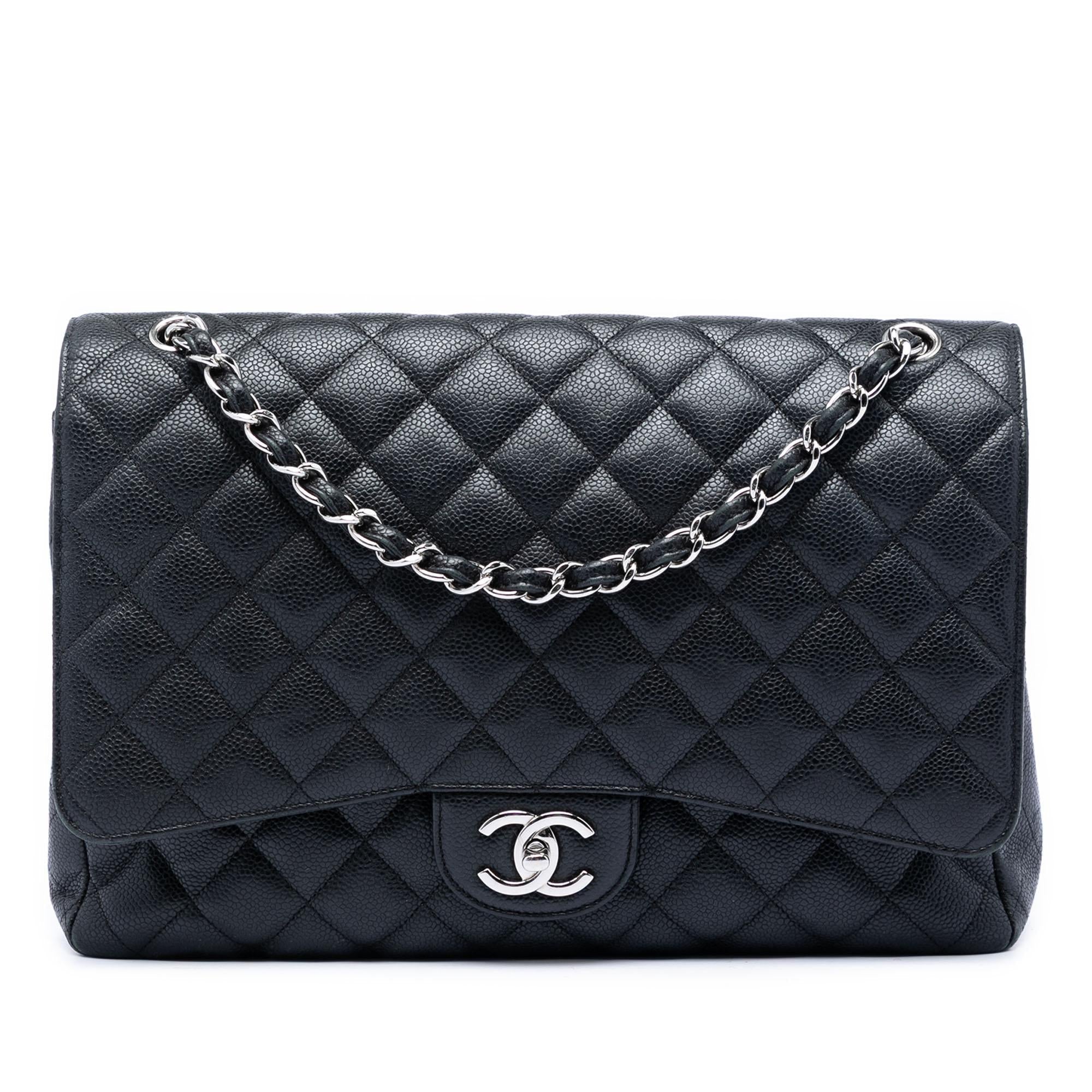 Chanel Maxi Classic Caviar Double Flap