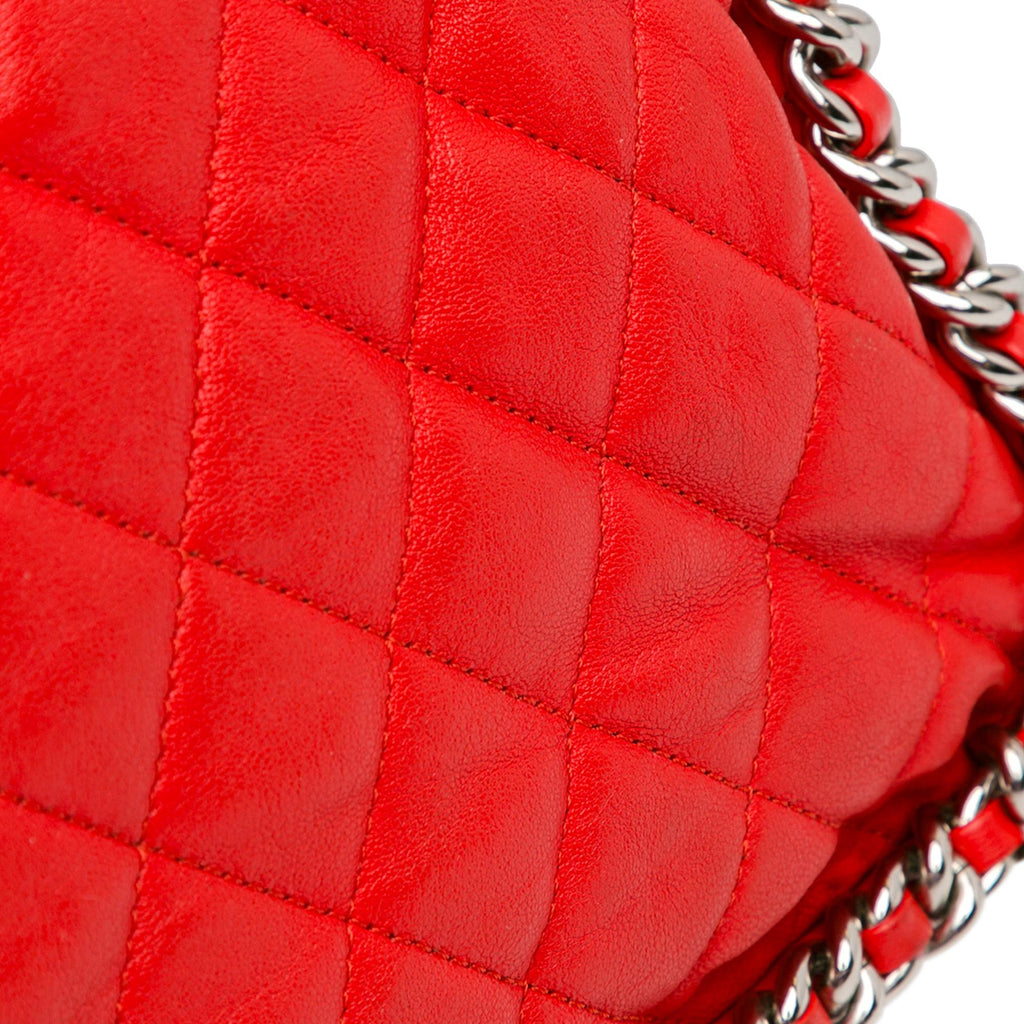 Chanel Maxi Washed Lambskin Chain Around Flap (SHG-PHFWWT)