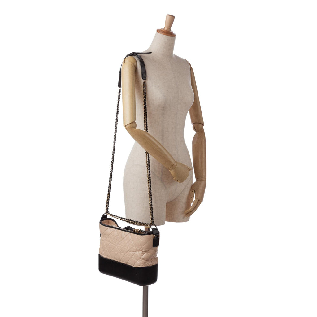 Chanel Medium Bicolor Lambskin Gabrielle Crossbody