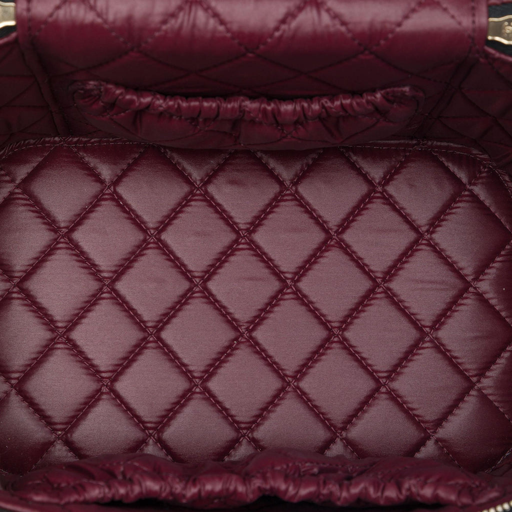 Chanel Medium CC Quilted  Caviar Vanity Case