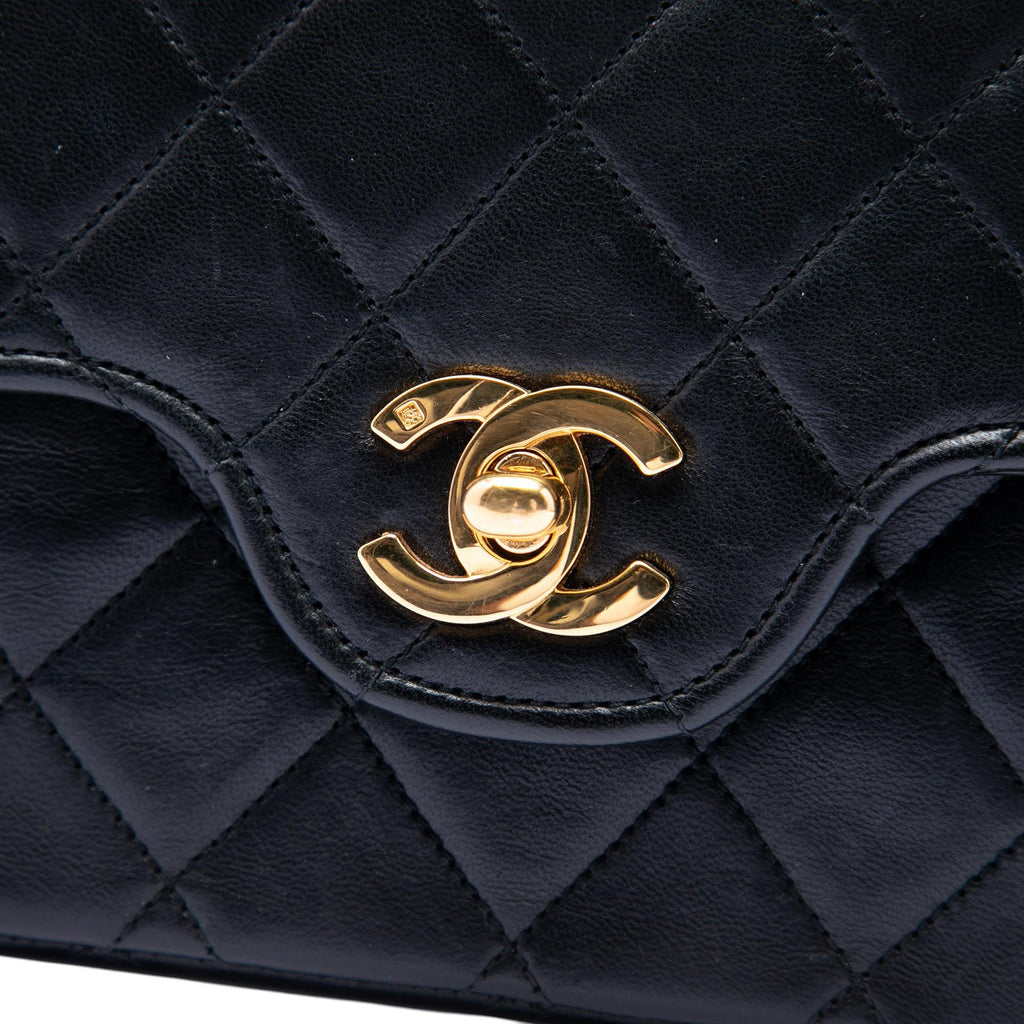 Chanel Medium CC Quilted Lambskin Double Flap