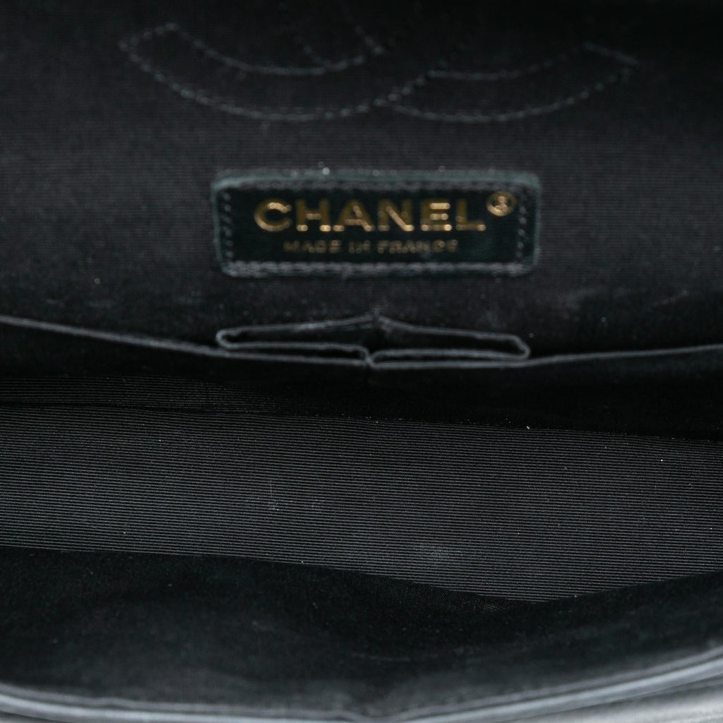 Chanel Medium Classic Bicolor Caviar Double Flap