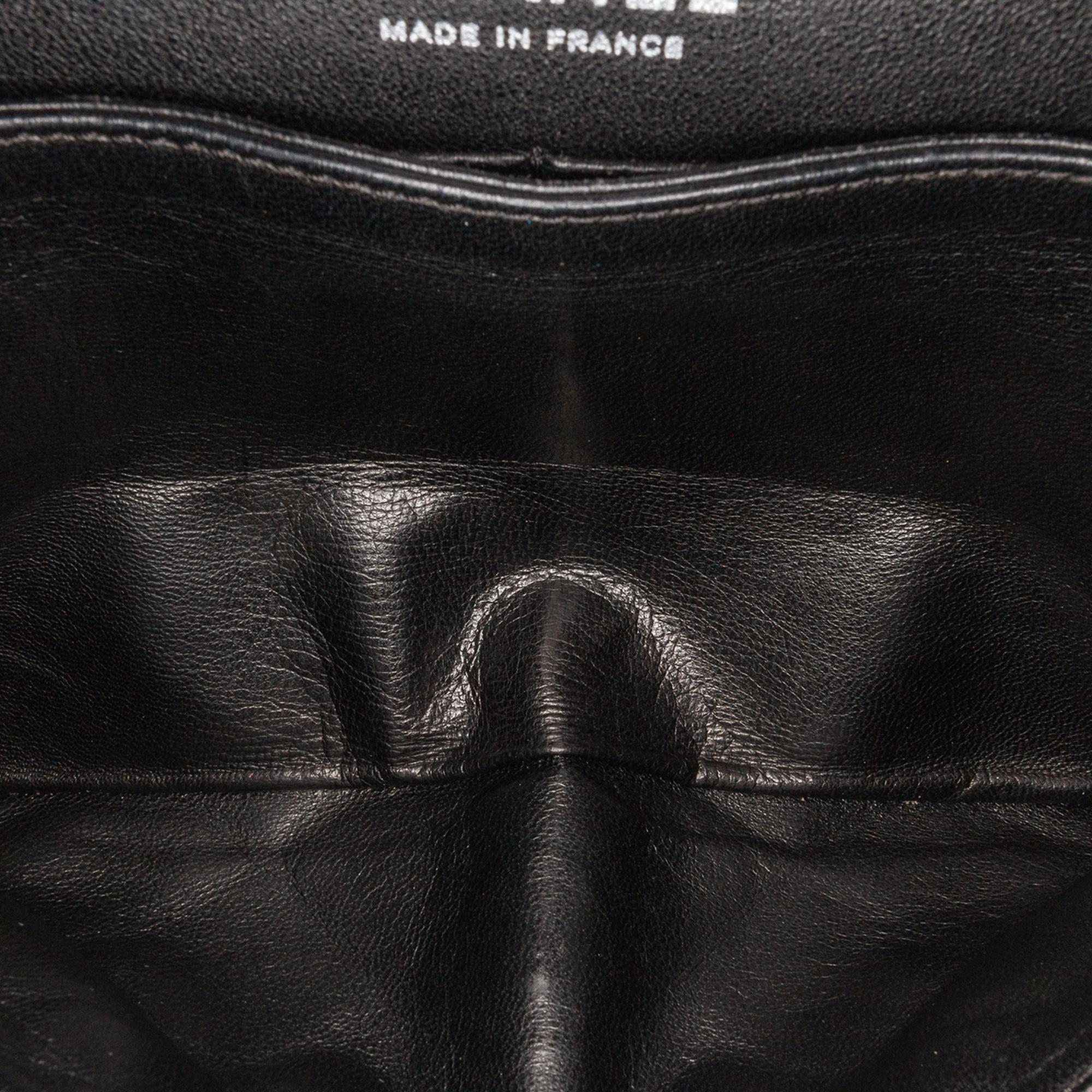 Chanel Medium Classic Bicolor Lambskin Double Flap