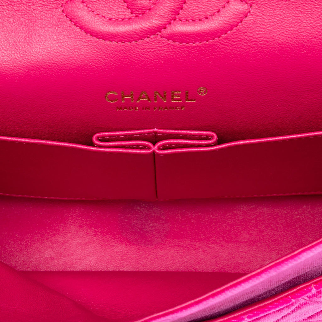 Chanel Medium Classic Velvet Double Flap