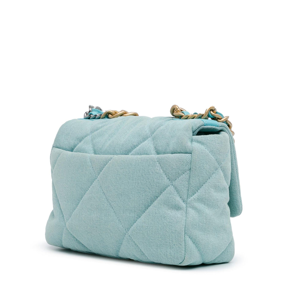 Chanel Medium Denim 19 Flap Bag (SHG-eoEooV)