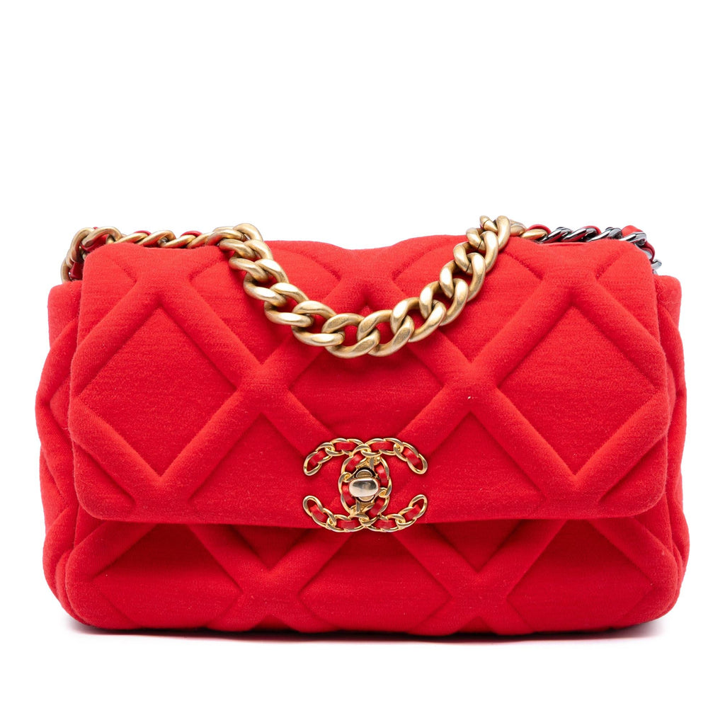 Chanel Medium Jersey 19 Flap