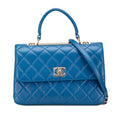 Chanel Medium Lambskin Trendy CC Top Handle Bag