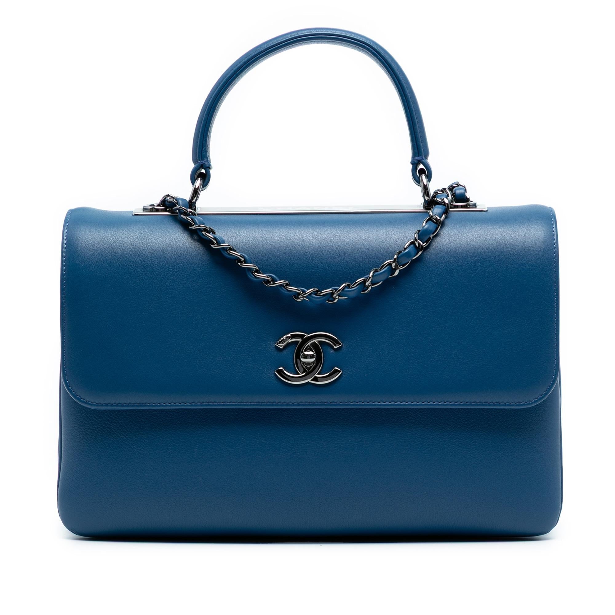 Chanel Medium Lambskin Trendy CC Top Handle Bag