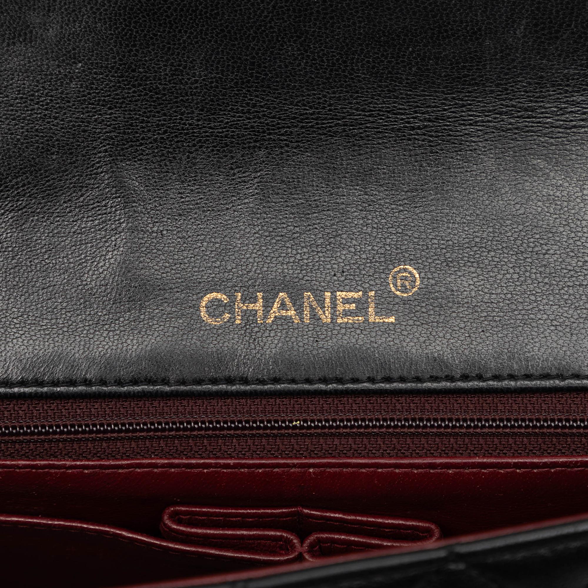 Chanel Medium Quilted Lambskin Full Flap