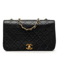 Chanel Medium Quilted Lambskin Full Flap