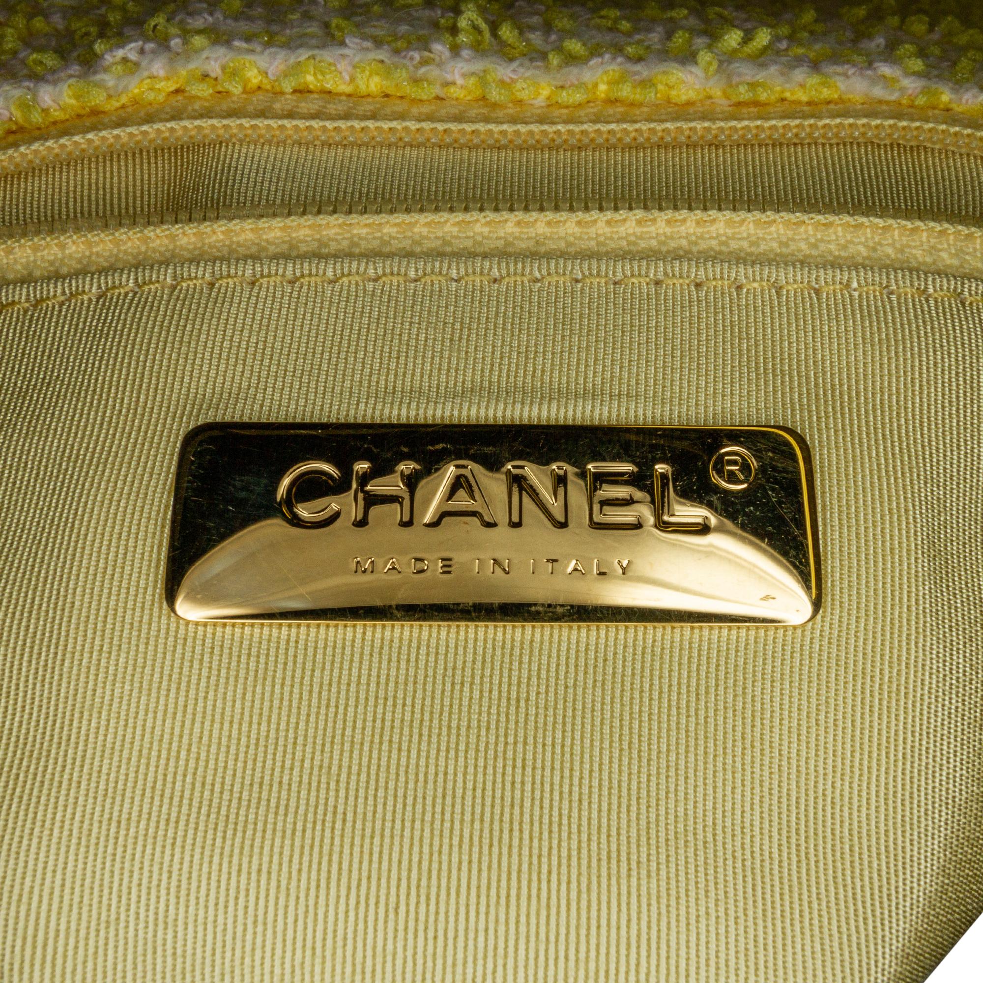 Chanel Medium Tweed 19 Flap