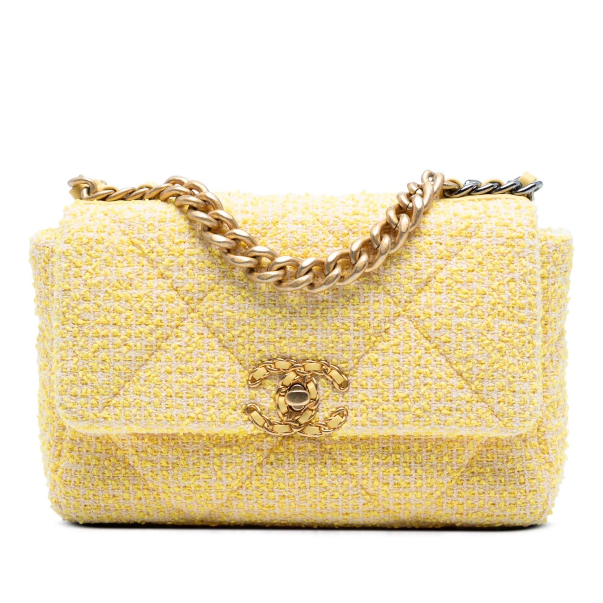 Chanel Medium Tweed 19 Flap