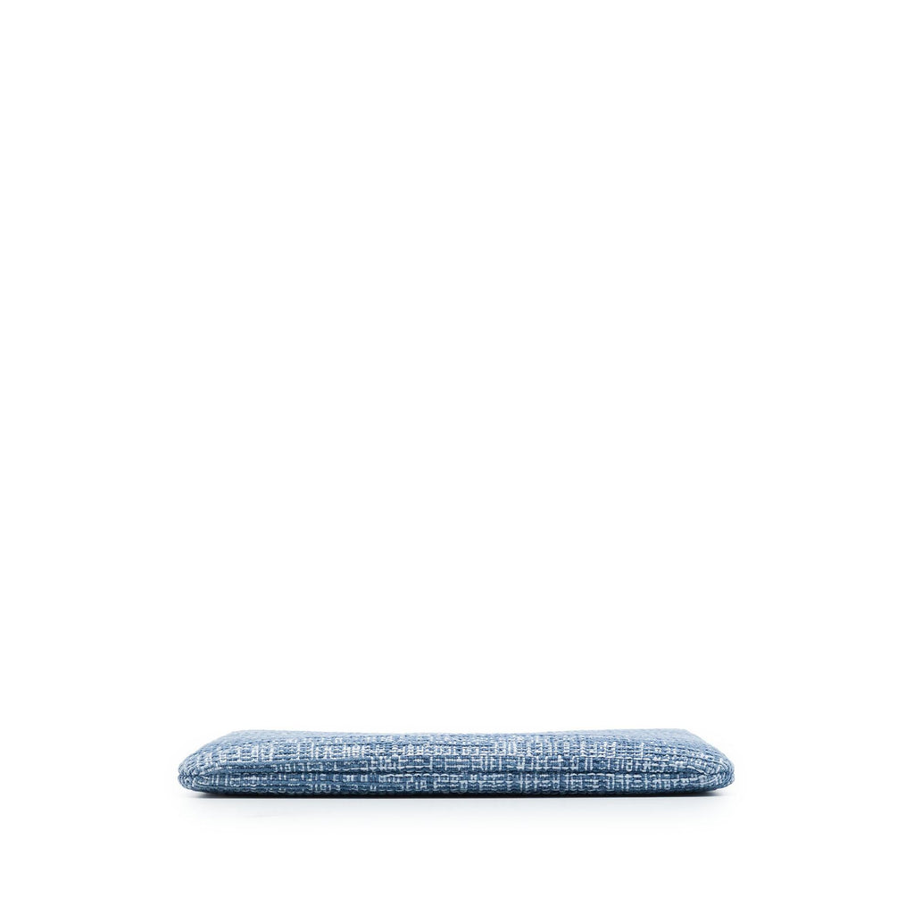 Chanel Medium Tweed Deauville O Case Clutch