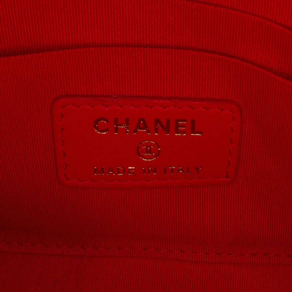 Chanel Mini Chevron Quilted Lambskin Trendy CC Chain Wallet (SHG-9U0SK0)