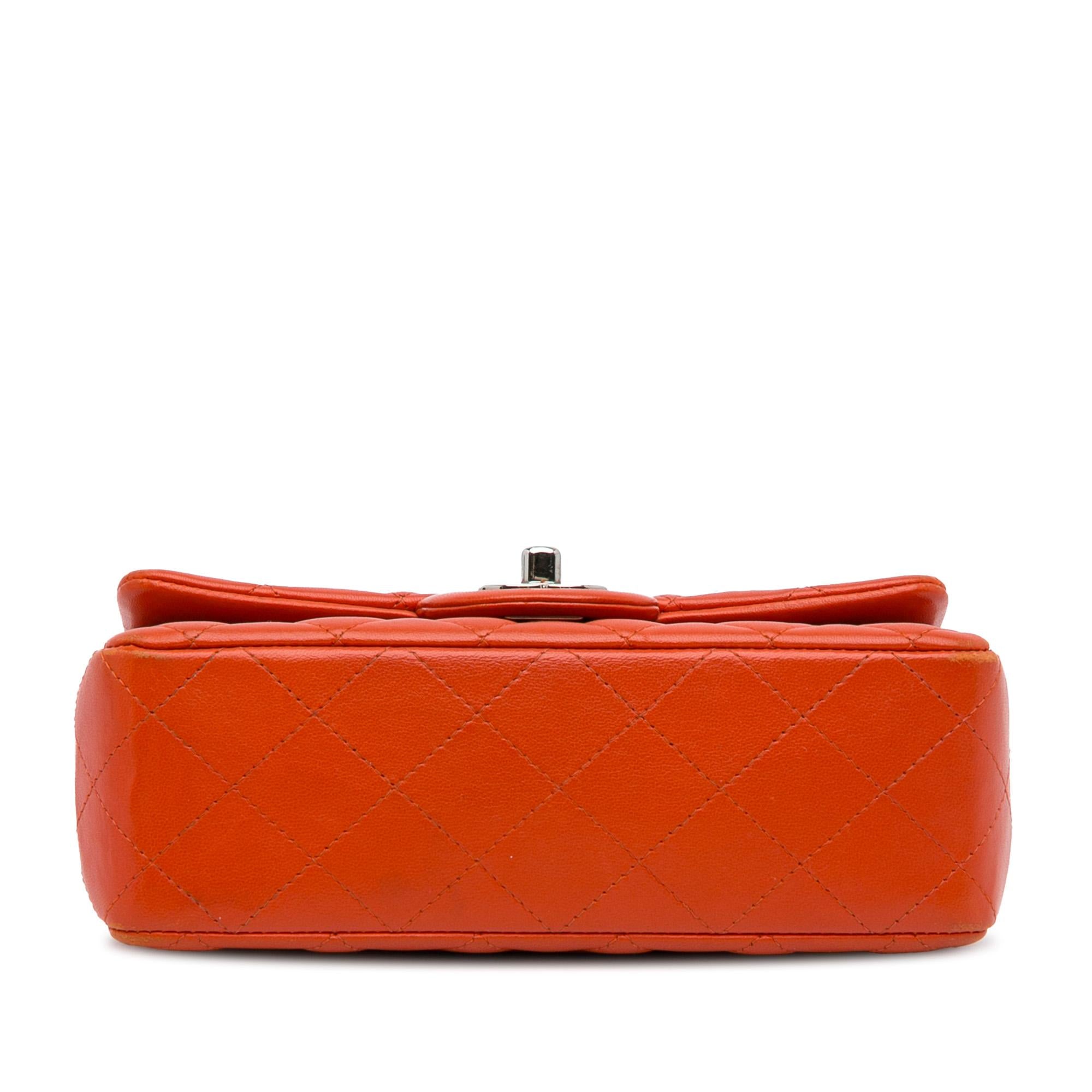 Chanel Mini Classic Lambskin Rectangular Single Flap